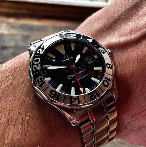 omega seamaster 300m gmt 50th anniversary review|omega seamaster gmt th anniversary.